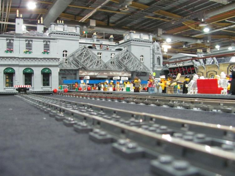 Heuston with extension - track level